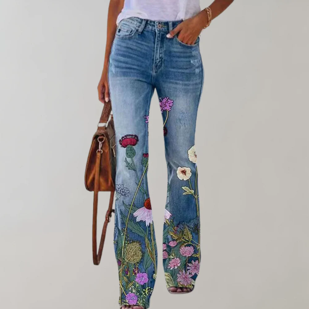 Kjellfrid - Flared women's trousers - Image 4