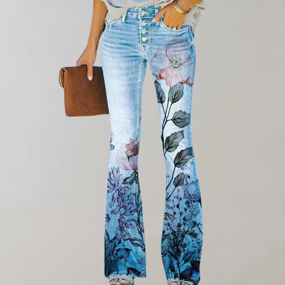 Kjellfrid - Flared women's trousers - Image 5