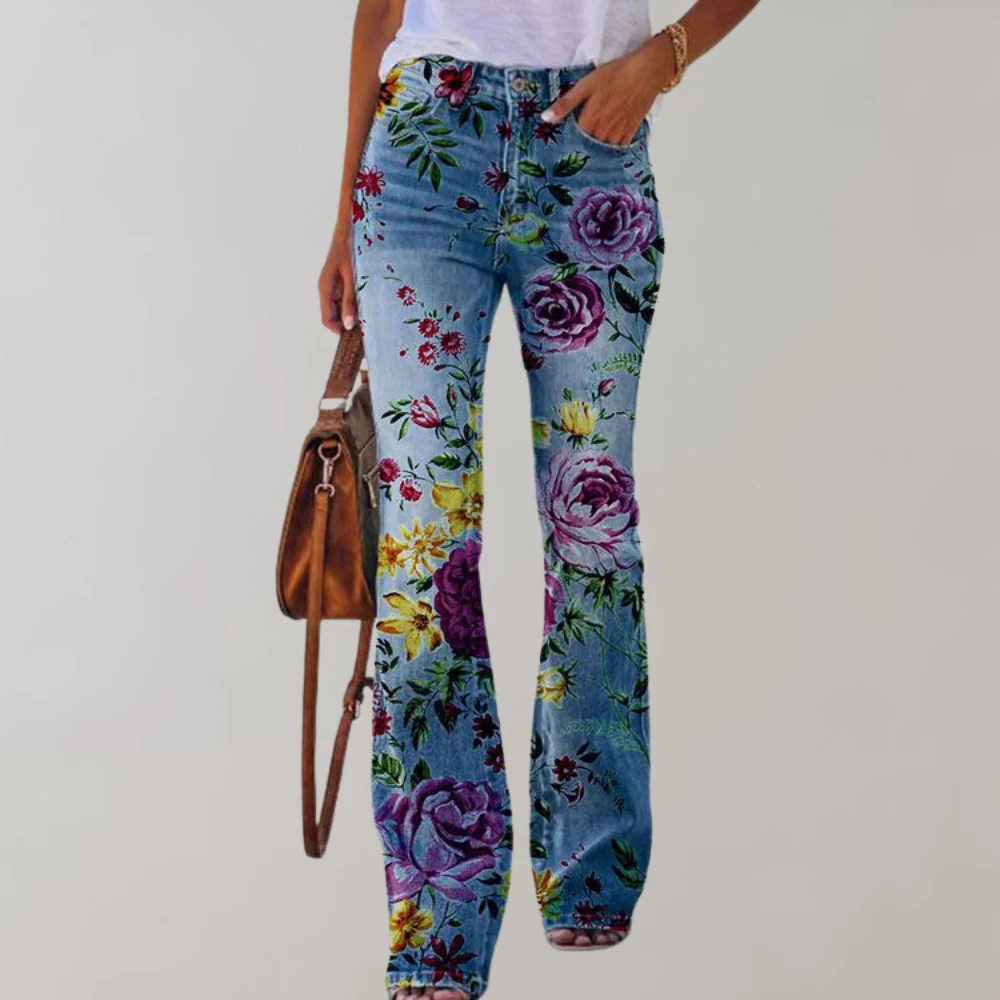 Kjellfrid - Flared women's trousers - Image 6