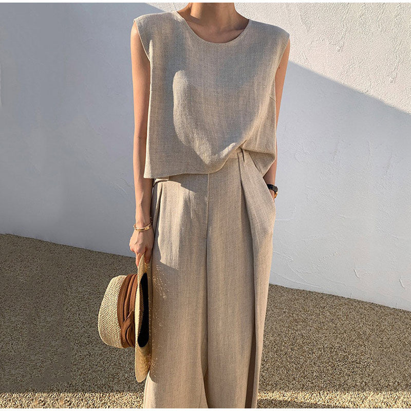 Kory | Linen two-piece suit - Image 4