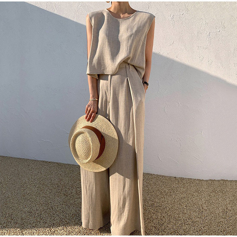 Kory | Linen two-piece suit - Image 5
