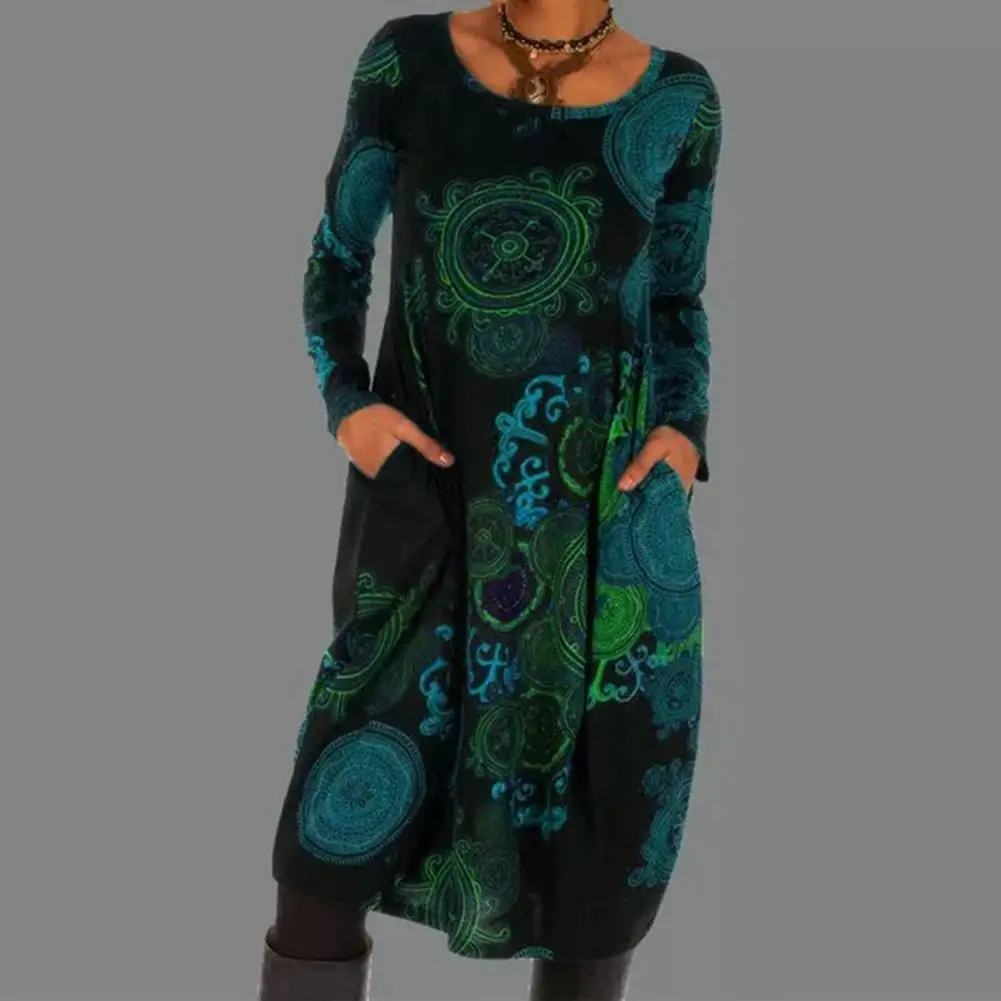 Kyla | Vintage Boho Midi Dress - Image 3