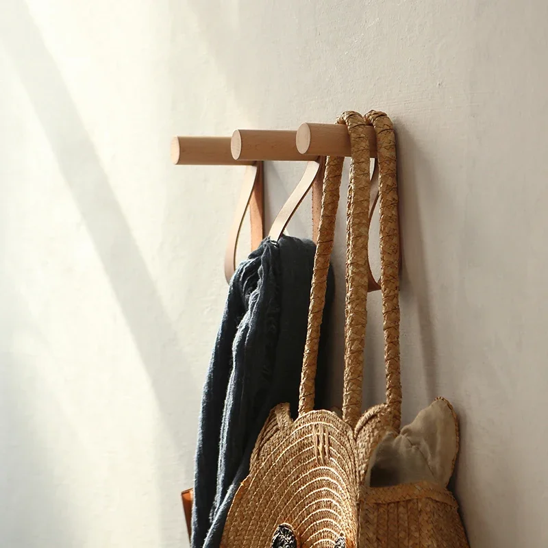Modern Faux Leather Loop Wall Hanger - Image 3