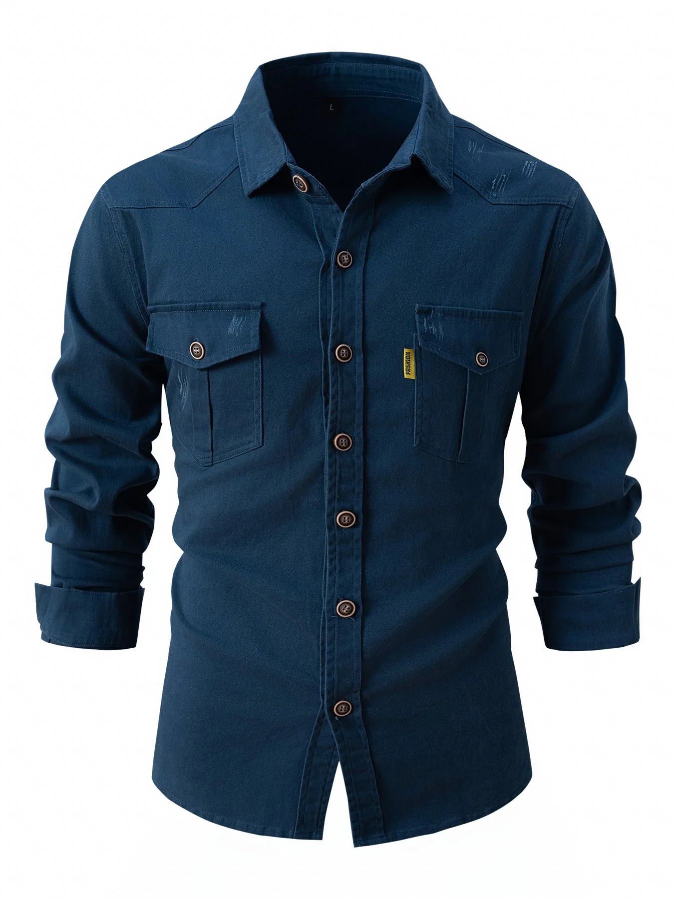 Long Sleeve Shirt - Zenda Casual Men's Shirt - Image 10