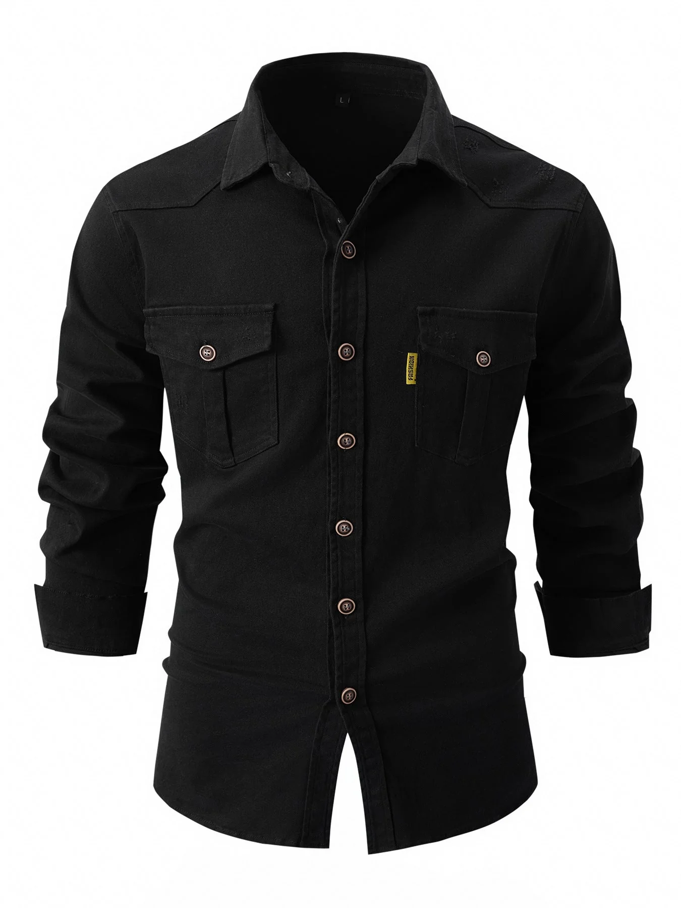 Long Sleeve Shirt - Zenda Casual Men's Shirt - Image 9