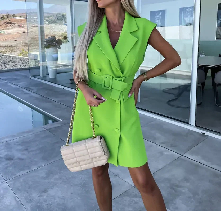 Lara - Fromele Blazer Dress for Women - Image 3