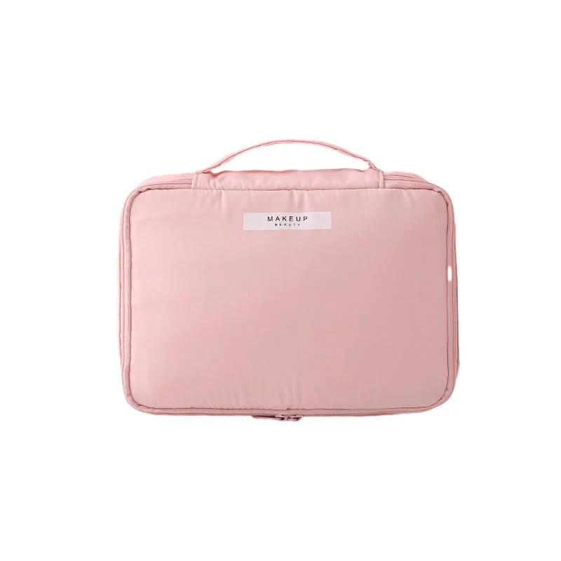 Ladies Cosmetics Bag – Compact Design – Handle – Lightweight – Zipper Closure – Travel Bag - Image 17