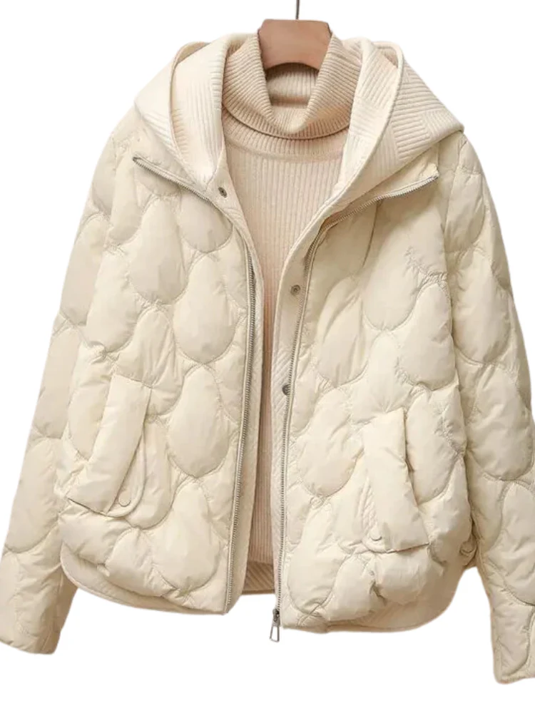 Quilted Women's Puffer Jacket - Image 3