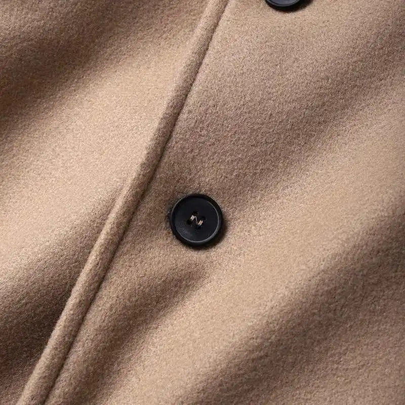 Leo Oversized Bomber Jacket | Stand Collar Side Pockets Bomber Jacket - Image 5