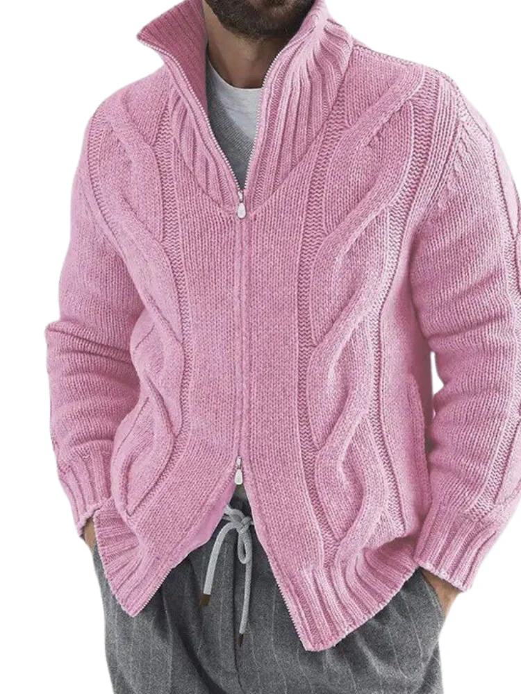 David | Turtleneck Knitted Vest - Image 6
