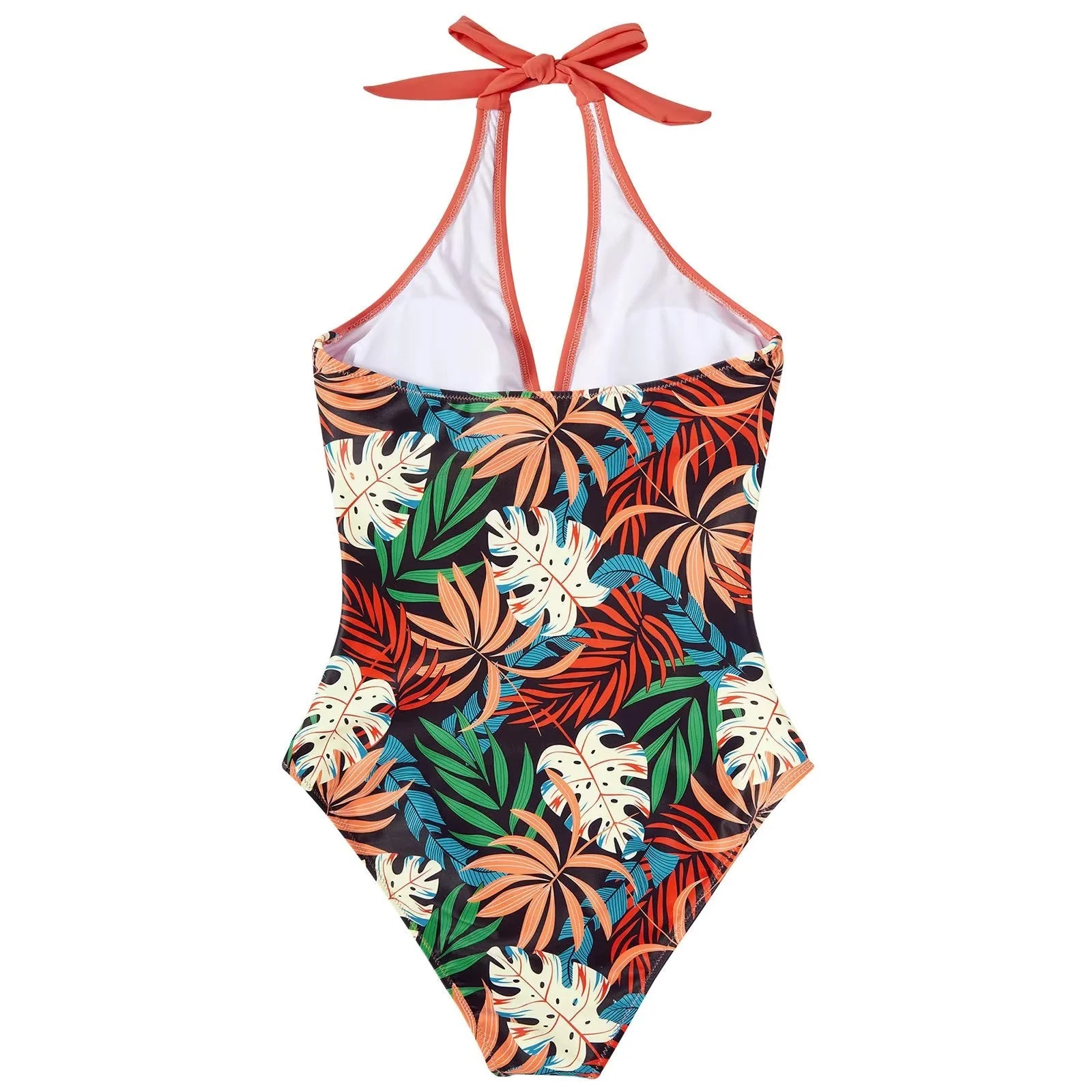 Ladies Swimsuit - Halter Neck - Twist-Front Design - High Waist - Comfortable & Stylish - Image 7