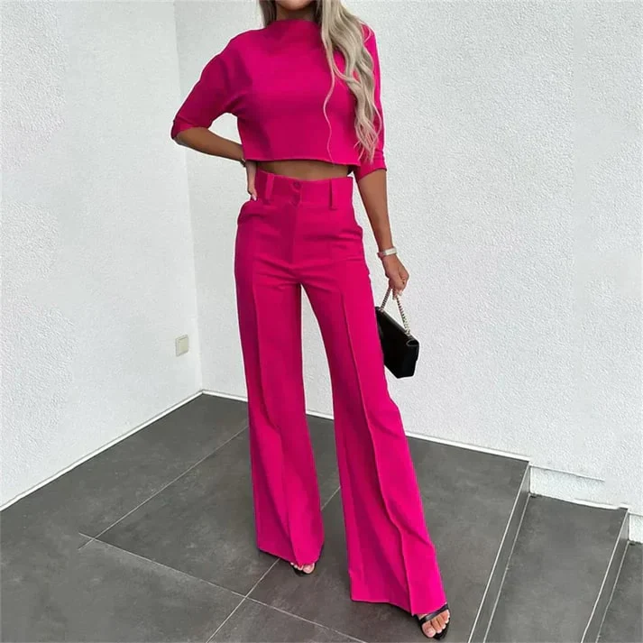 Lilah - Elegant Two-Piece Trousers Set - Image 4