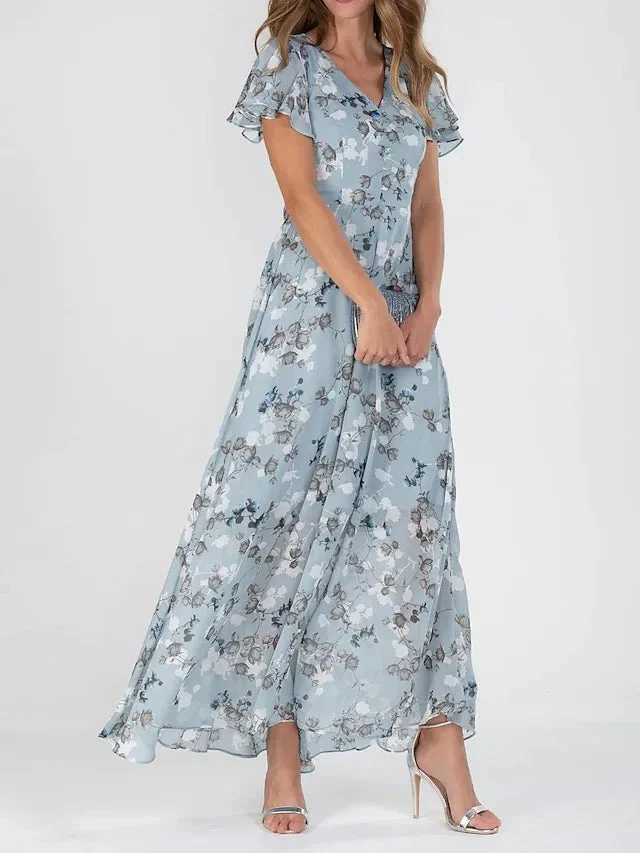 Lilia | Elegant Floral Midi-dress - Image 4