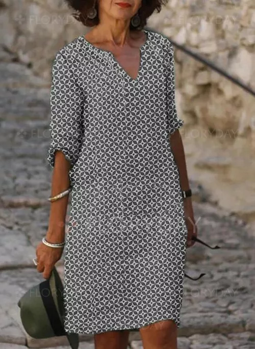 LILY | Light and Airy Mid-length Dress - Image 3