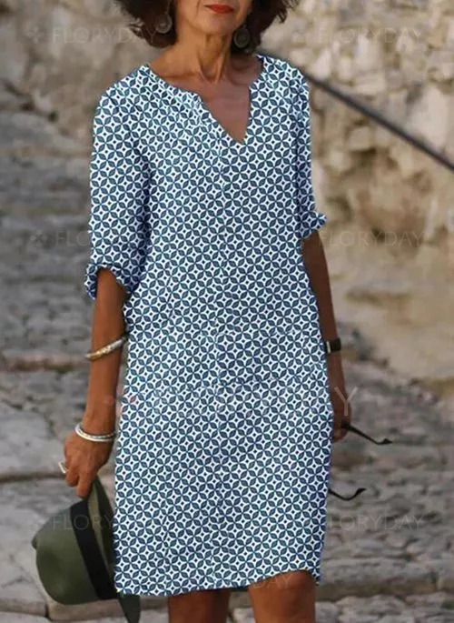 LILY | Light and Airy Mid-length Dress - Image 4
