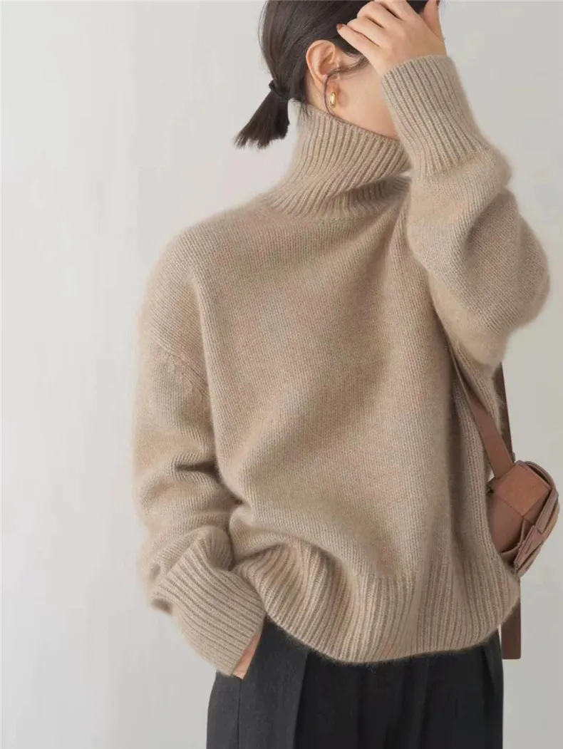 Lin - Cashmere turtleneck sweater - Image 6