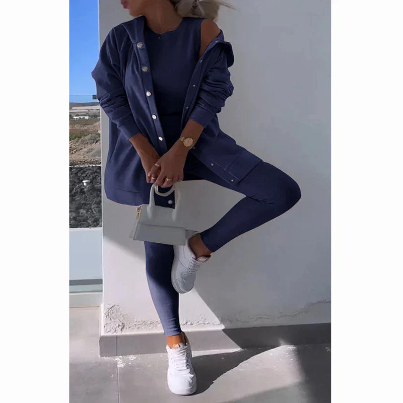 Linda – Elegant Sweater and Leggings Set for Women - Image 3