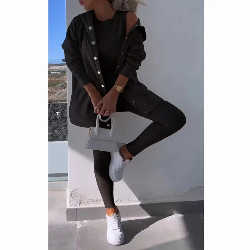 Linda – Elegant Sweater and Leggings Set for Women - Image 5