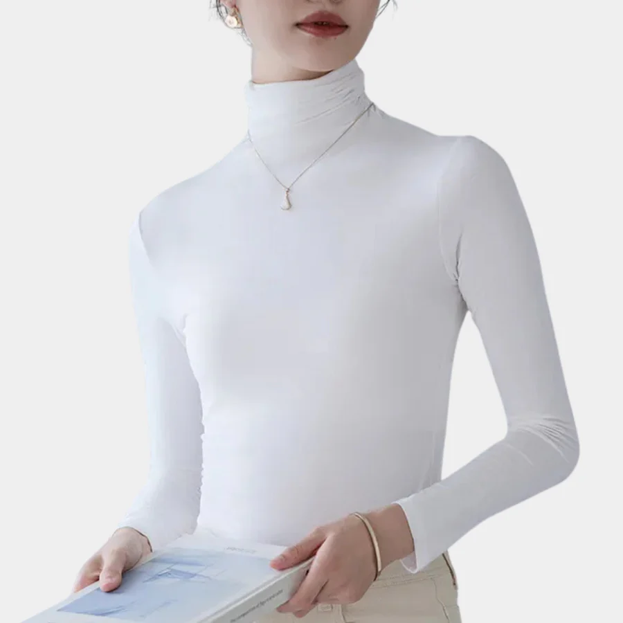 Liriana - Fashionable Turtleneck Sweater for Women - Image 5