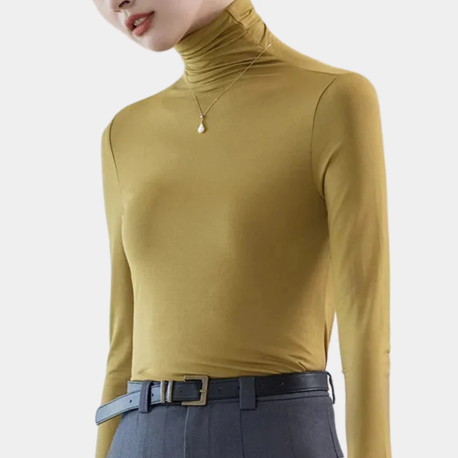 Liriana - Fashionable Turtleneck Sweater for Women - Image 6