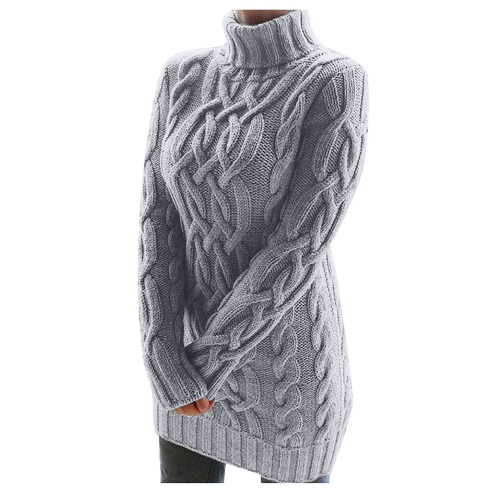 Liselotte - Elegant Knitted Sweater Dress - Image 3