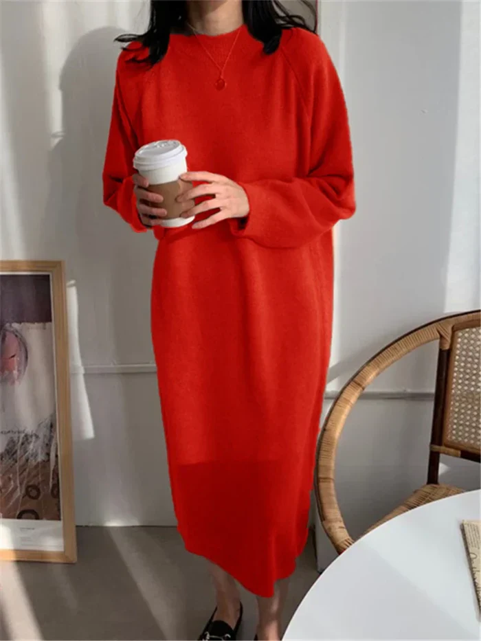 Liv – Elegant Sweater Dress for Women - Image 4