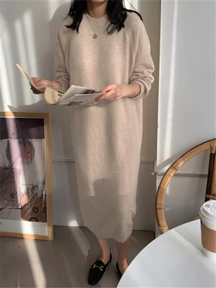Liv – Elegant Sweater Dress for Women - Image 5