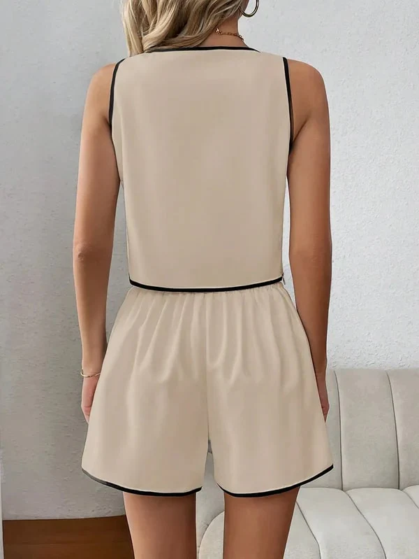 Loes - Stylish Two-piece Playsuit for Women - Image 3