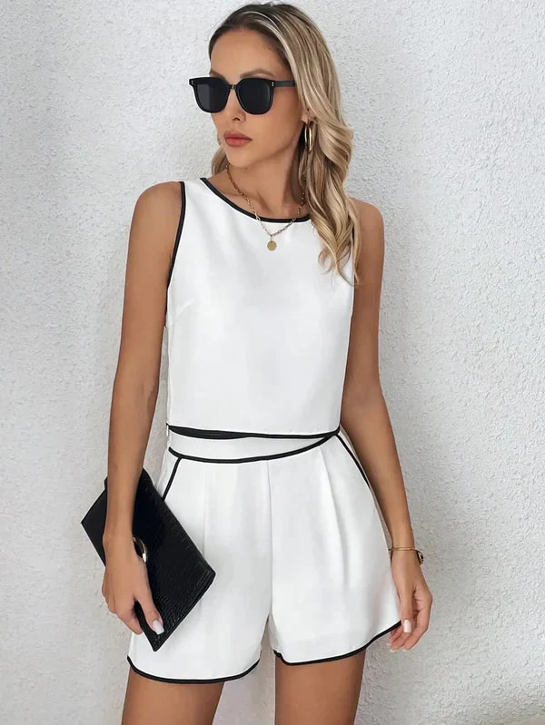 Loes - Stylish Two-piece Playsuit for Women - Image 4