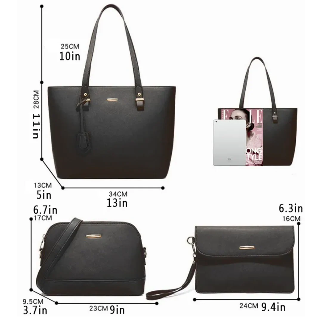 Lola Bag - Women 4-in-1 Shoulder Bag - Multifunctional and Stylish - Image 7