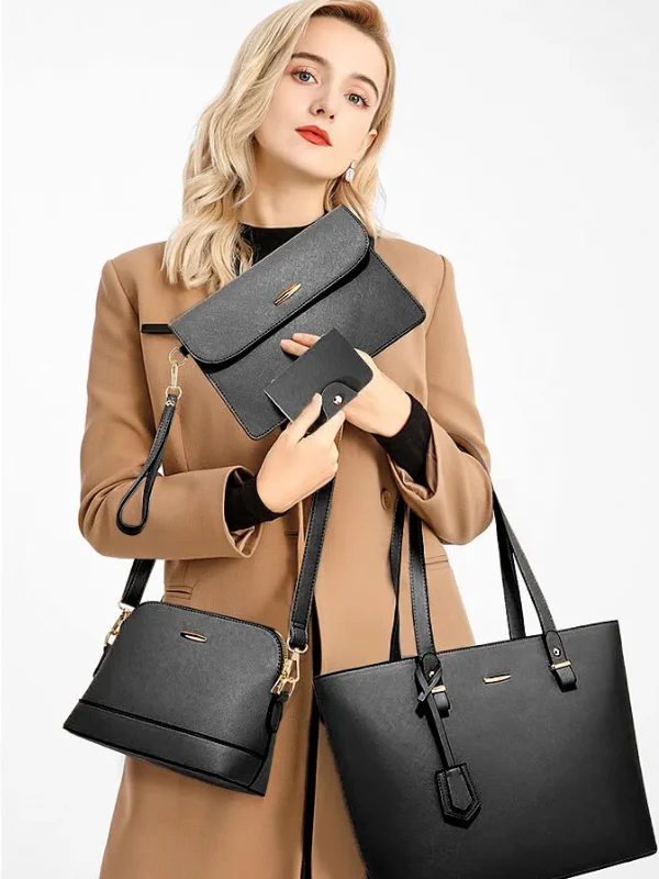 Lola Bag - Women 4-in-1 Shoulder Bag - Multifunctional and Stylish - Image 9