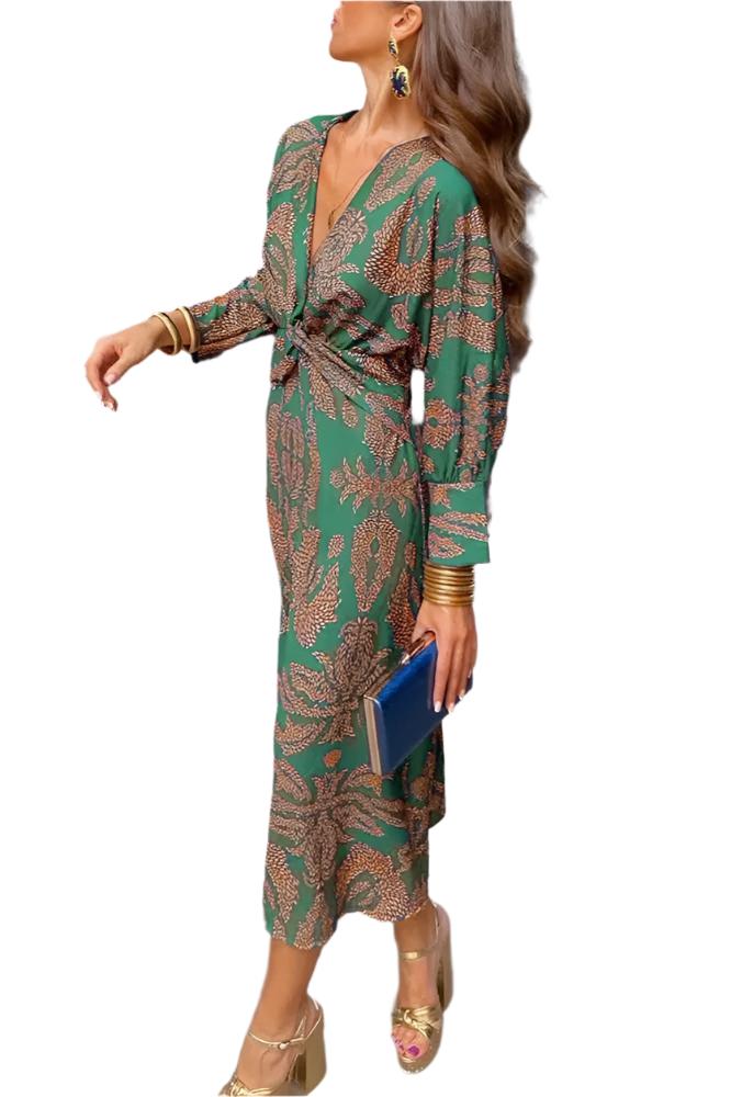 Lorna Dress – Festive Maxi Dress - Image 2