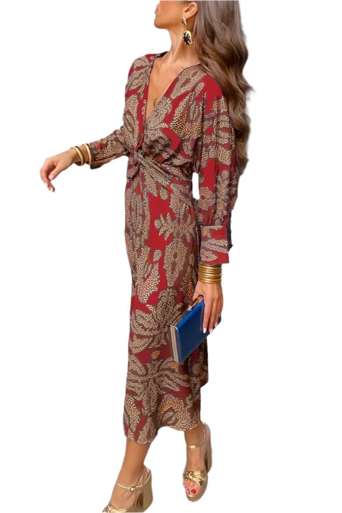 Lorna Dress – Festive Maxi Dress - Image 3