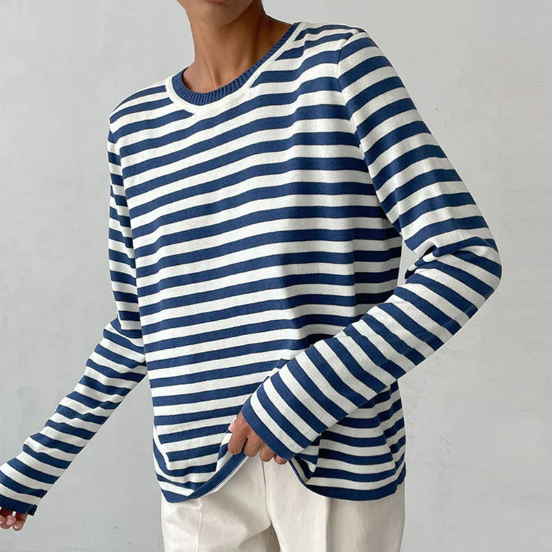 Loro | Perfect Striped T-shirt for Women - Image 5