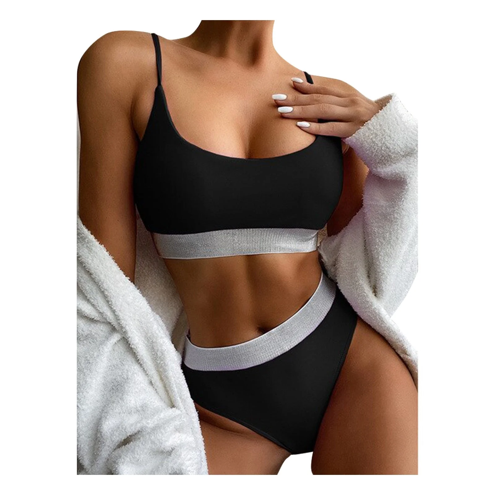 Lotte - Stylish High Waist Bikini for Women - Image 6