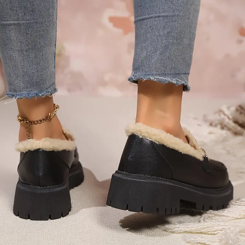 Lucienne - Loafers With Chain For Women - Image 2