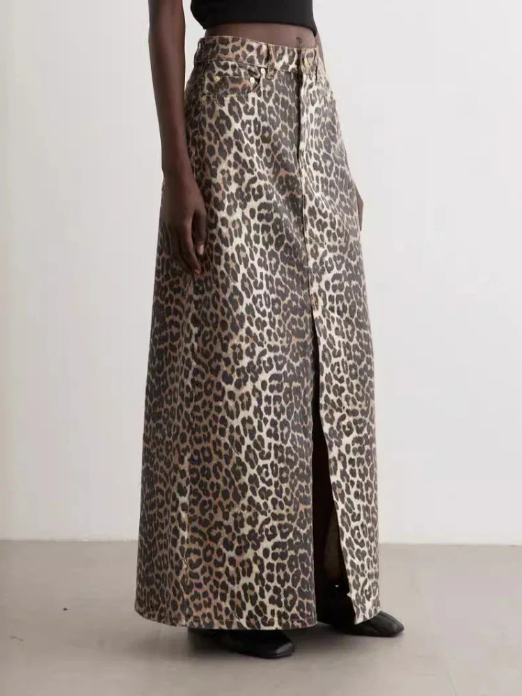 Leopardprint Maxiskirt - Image 2