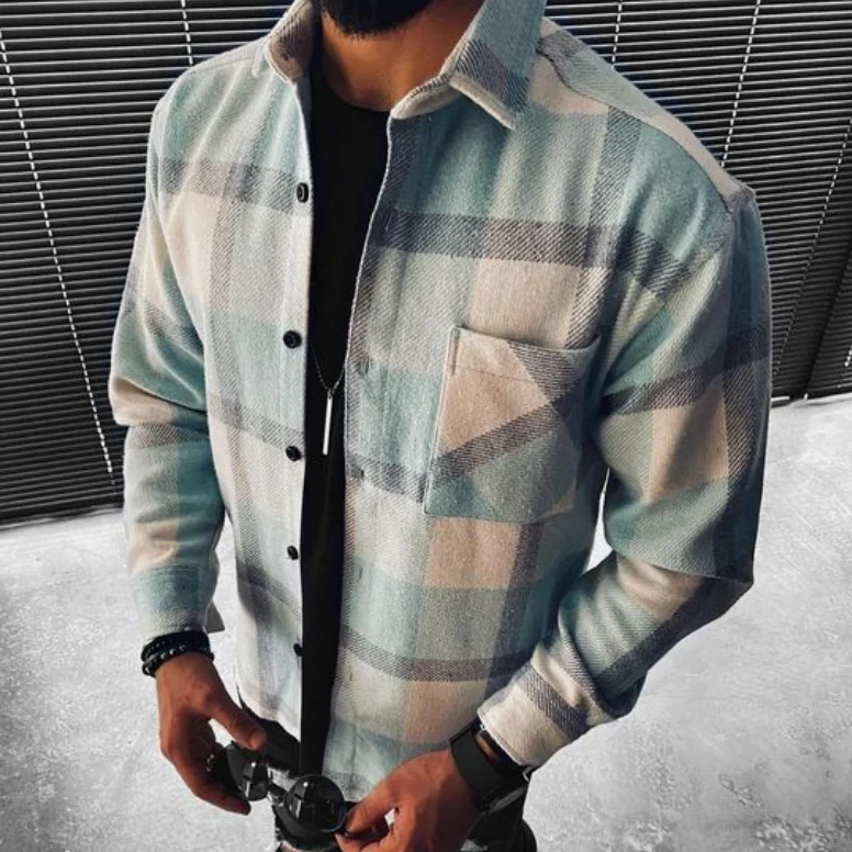Lukan | Stylish Checked Shirt For Men - Image 2