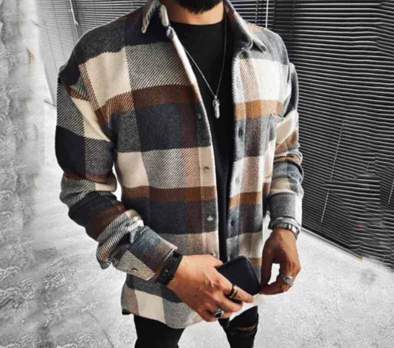 Lukan | Stylish Checked Shirt For Men - Image 3