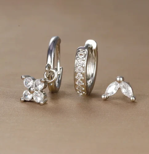 Luna | Refined Earrings Set for Women - Image 4