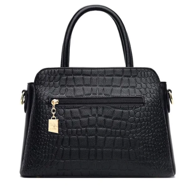 Luxury black handbag - Image 3