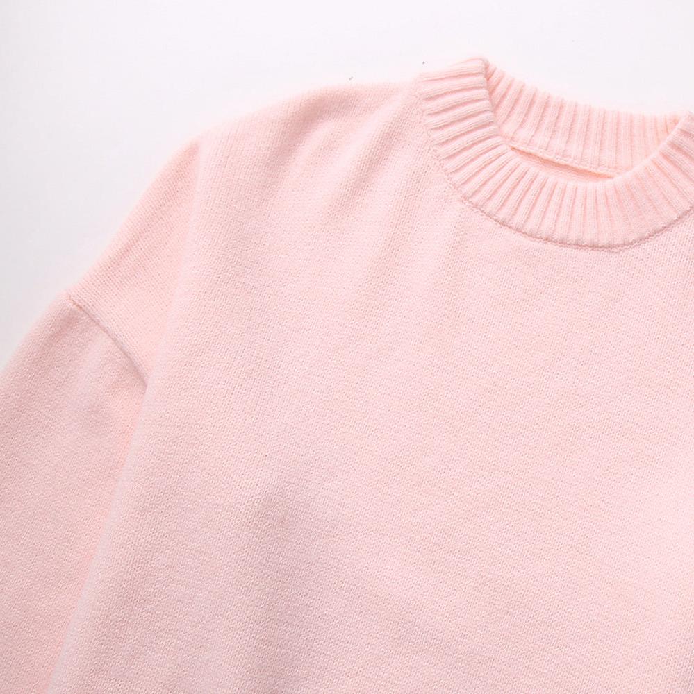 Women's Sweater – Oversized Fit – High Collar – Long Sleeves – Soft Knitted Fabric - Image 9