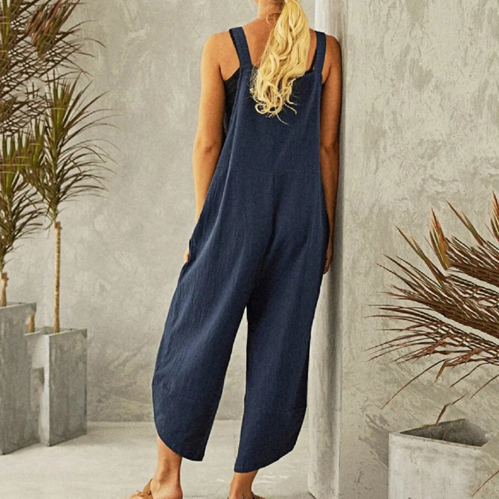 Madelief | Comfortable Wide Garden Overalls - Image 2