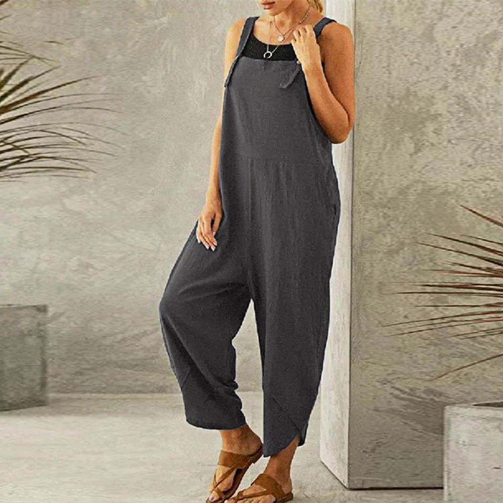 Madelief | Comfortable Wide Garden Overalls - Image 4