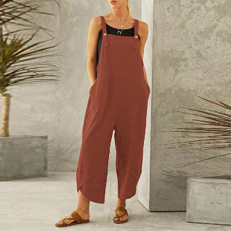 Madelief | Comfortable Wide Garden Overalls - Image 5
