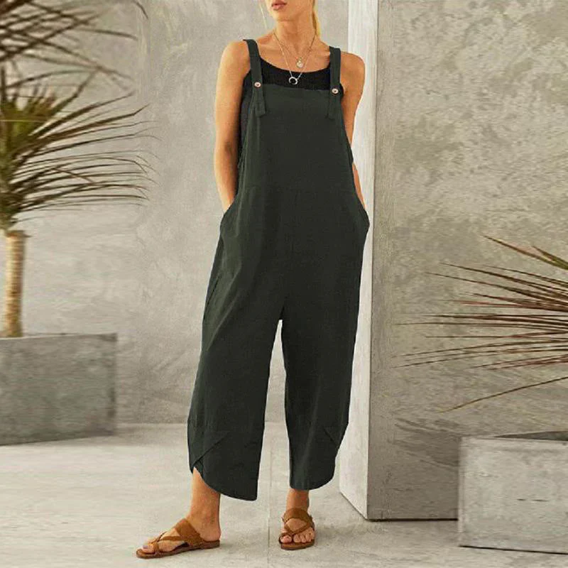 Madelief | Comfortable Wide Garden Overalls - Image 6