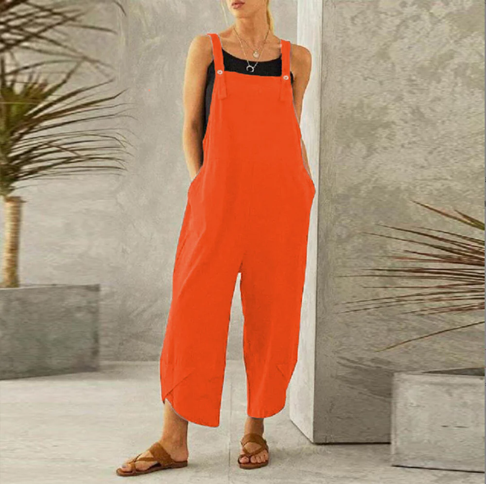 Madelief | Comfortable Wide Garden Overalls - Image 9
