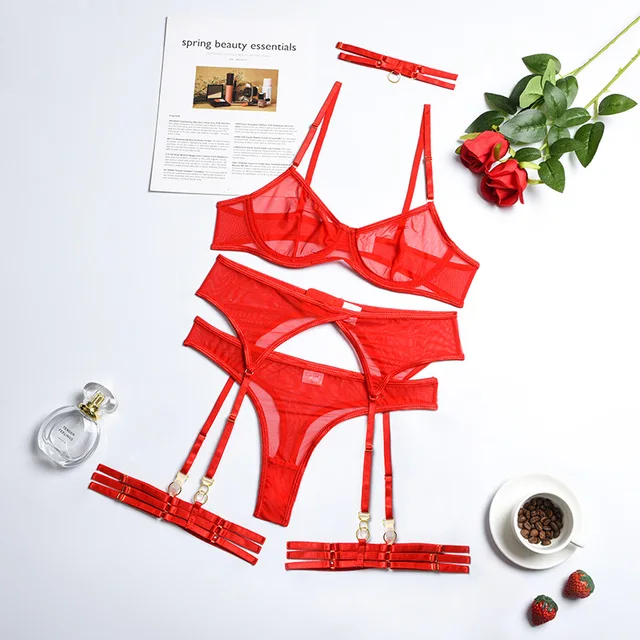 Madison| 4-Piece Lingerie Set - Image 9