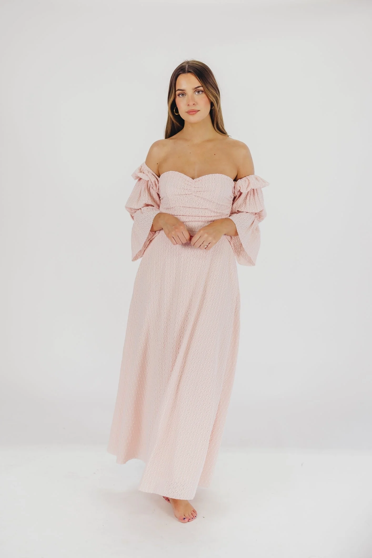 Maisie | Maxi Dress with Ruffles and Open Back - Image 13