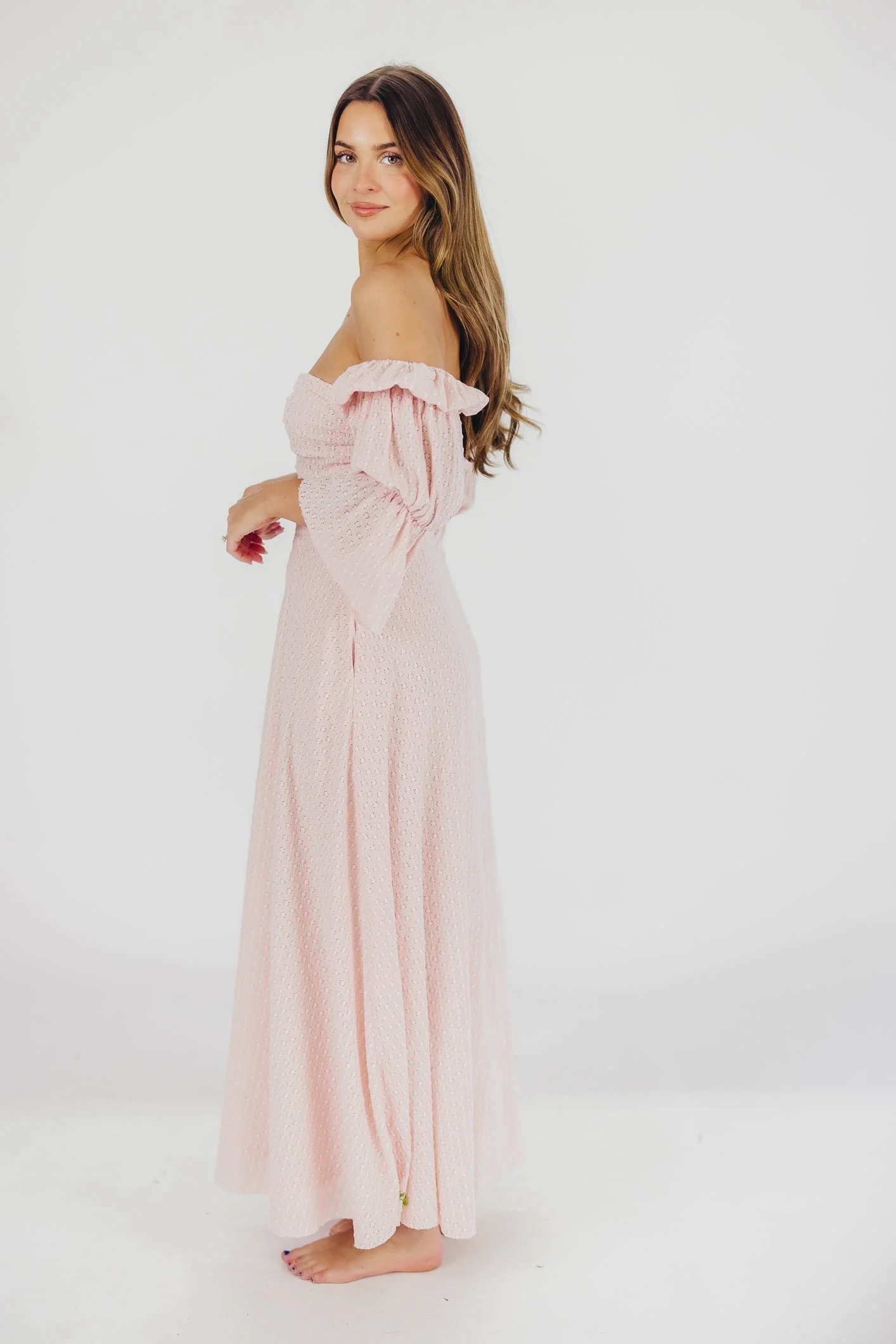 Maisie | Maxi Dress with Ruffles and Open Back - Image 14